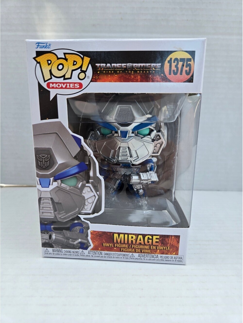 Funko Pop! Movies Transformers: Rise of the Beasts Mirage Vinyl Figure #1375